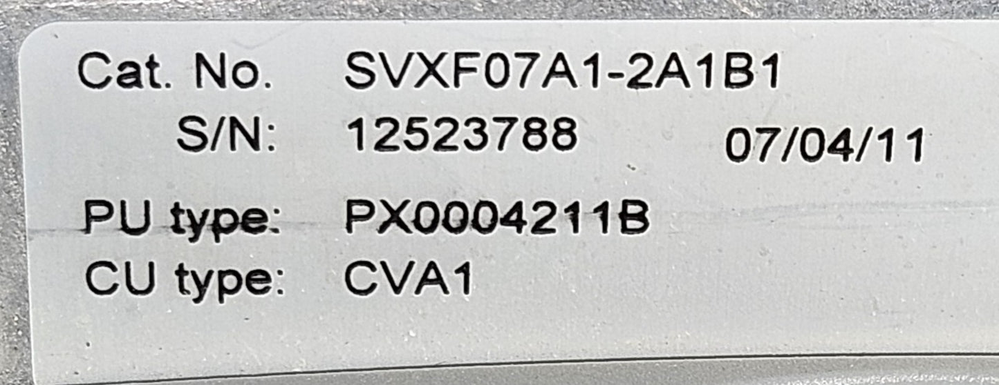 Eaton SVX9000 variable frequency drive (PX0004211B/SVXF07A1-2A1B1) (BI445)