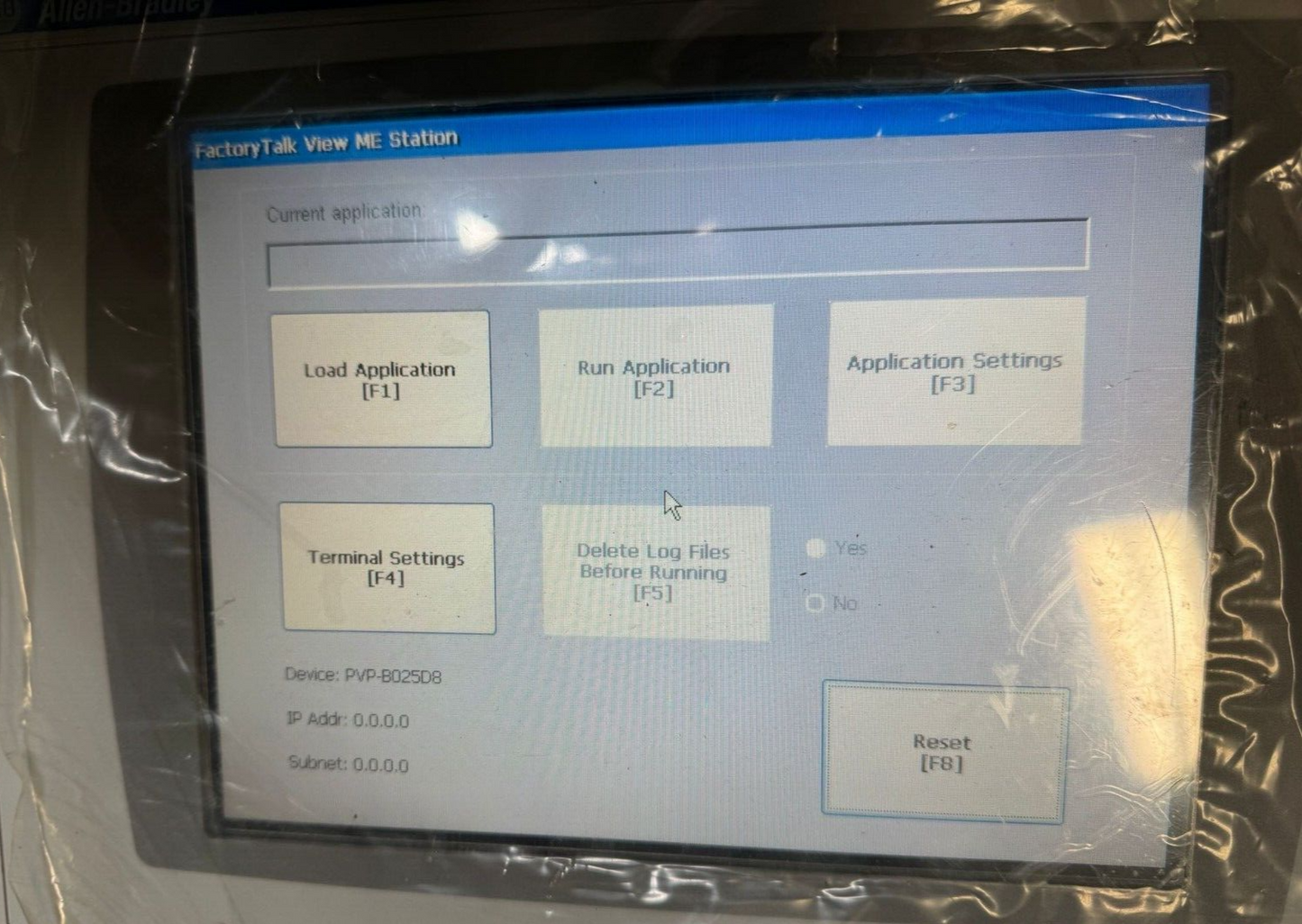 Allen-Bradley 2711P-T10C4D1 Ser B PanelView Plus Touch Panel (BIN4.4.5)