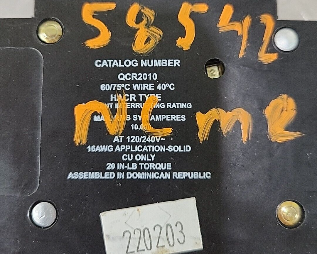 EATON E-7819CIRCUIT BREAKER 120/240 VAC(BIN354)