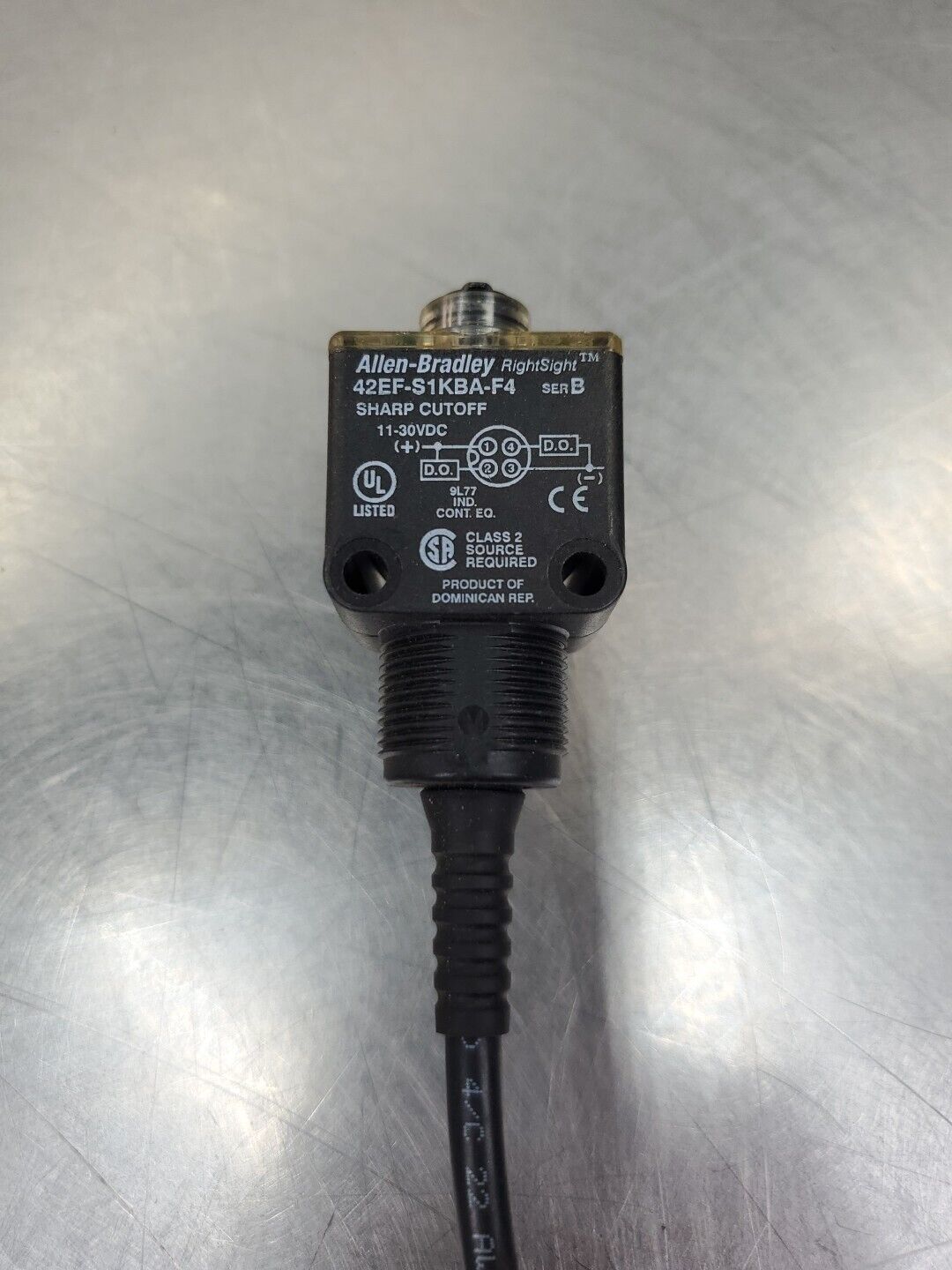 ALLEN BRADLEY 42EF-S1KBA-F4 SER.B RightSight Sensor Module 5E-5/7