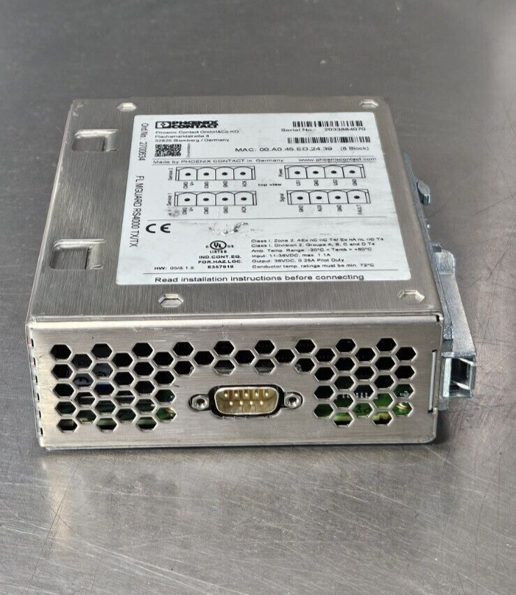 Phoenix Contact GmbH&Co.KG Industrial Ethernet Switch (BIN534)