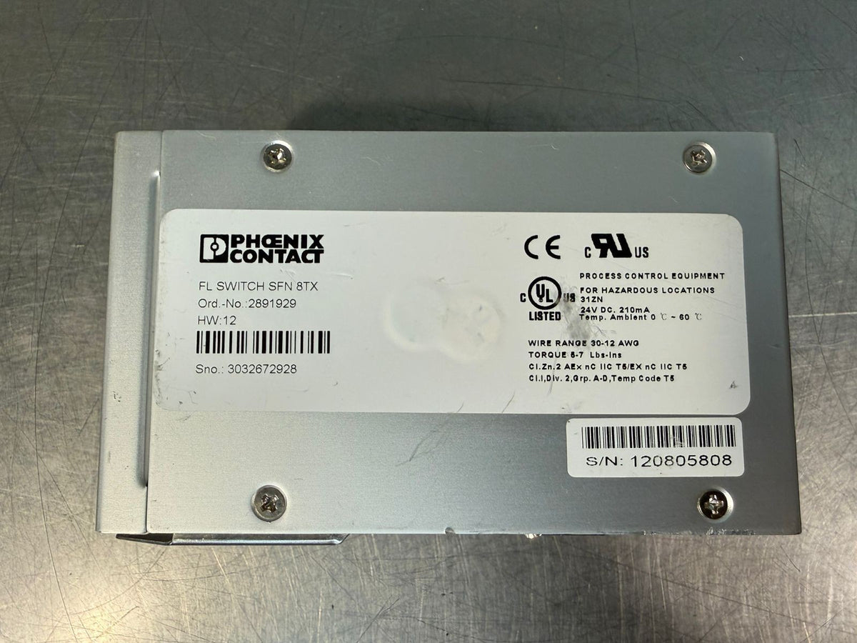Phoenix Contact Sfn 8TX 2891929 Fl Switch (4.1.4)