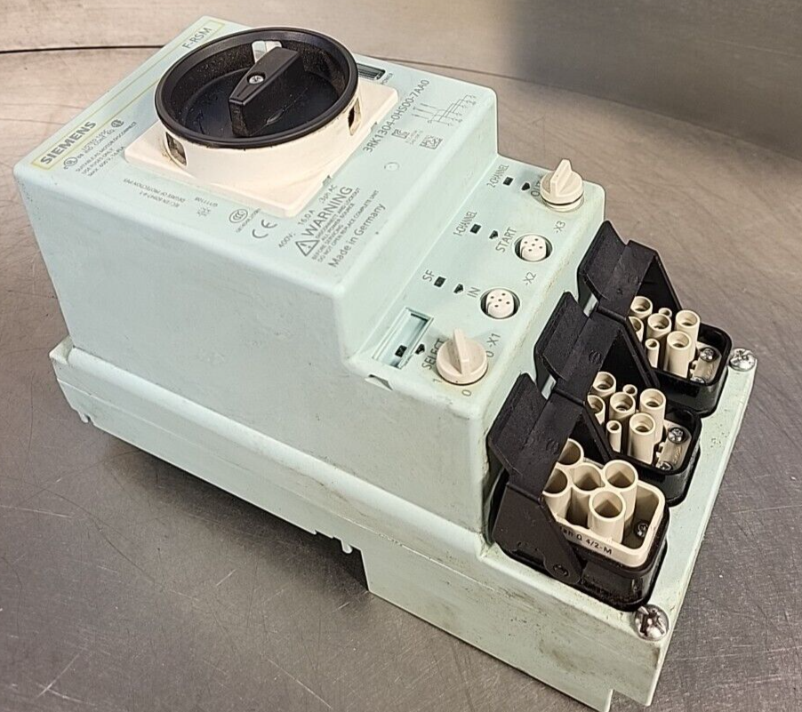 Siemens 3RK1304-0HS00-7AA0 Elec. Starter Soft F-RSM (BIN 4.5.4)