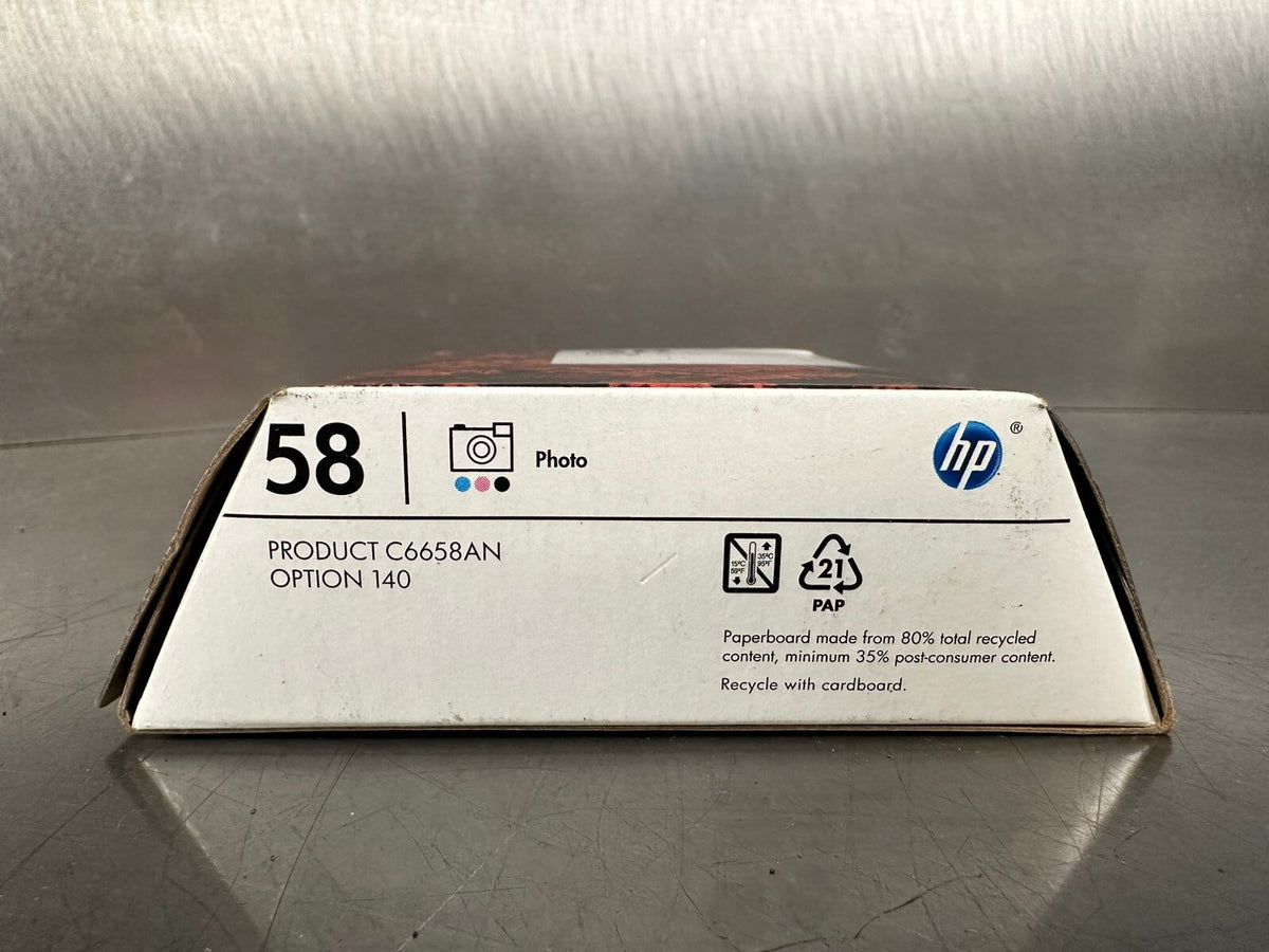 Hp 58 GENUINE NEW (C6658AN) Photo Color Ink Cartridge (2.1.2)