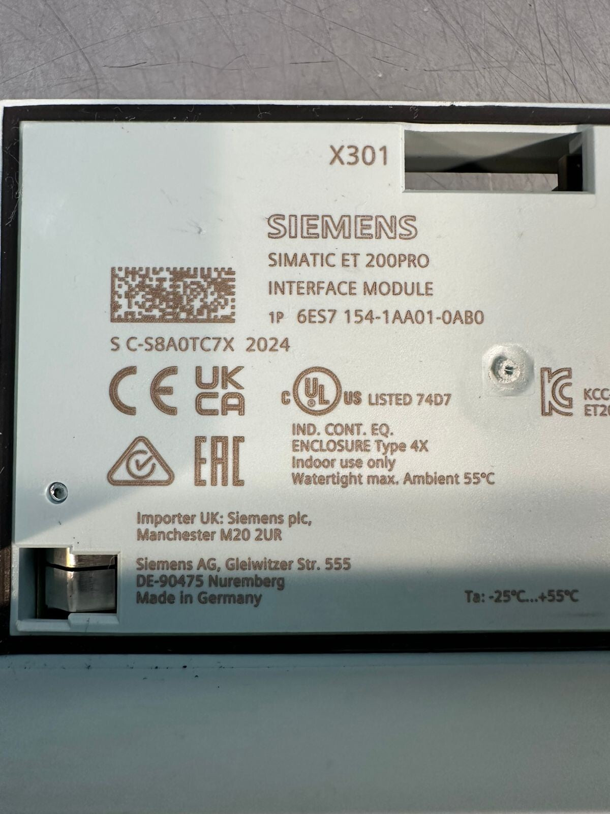Siemens 6ES7 154-1AA01-0AB0 SIMATIC ET 200 Pro Interface Module (4.3.4)