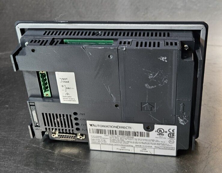 Automationdirect EA7-T6CL-R+12X12B046 Panel View (BIN643)