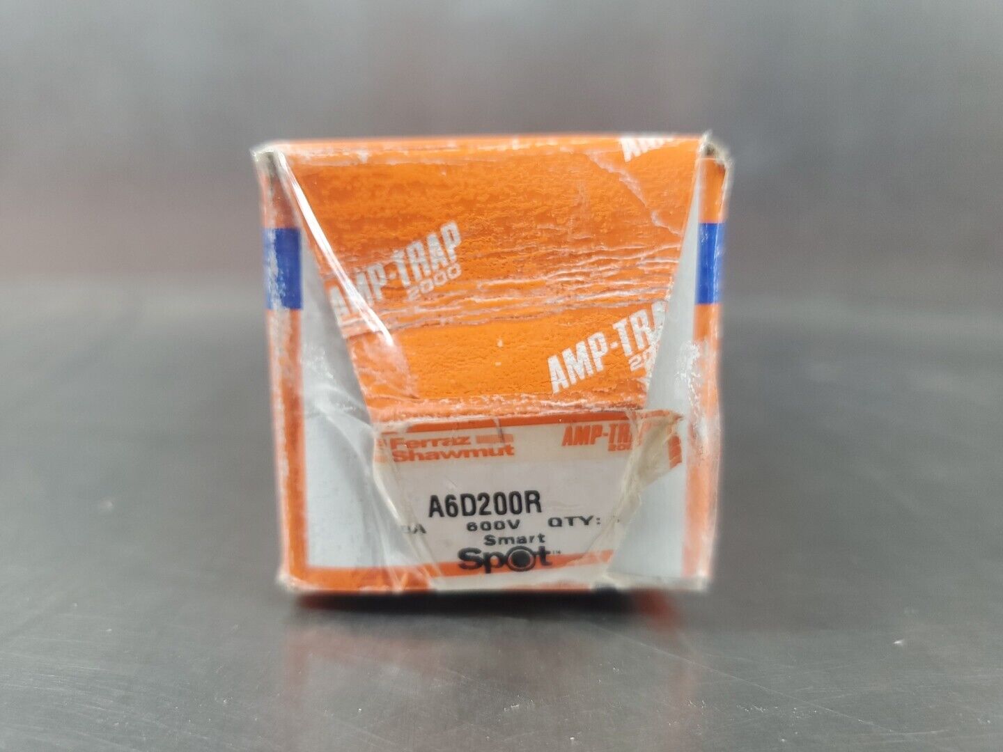 Shawmut A6D200R W/Spot Time Delay Fuse Class RK1 200 Amps 600VAC. 4D-40