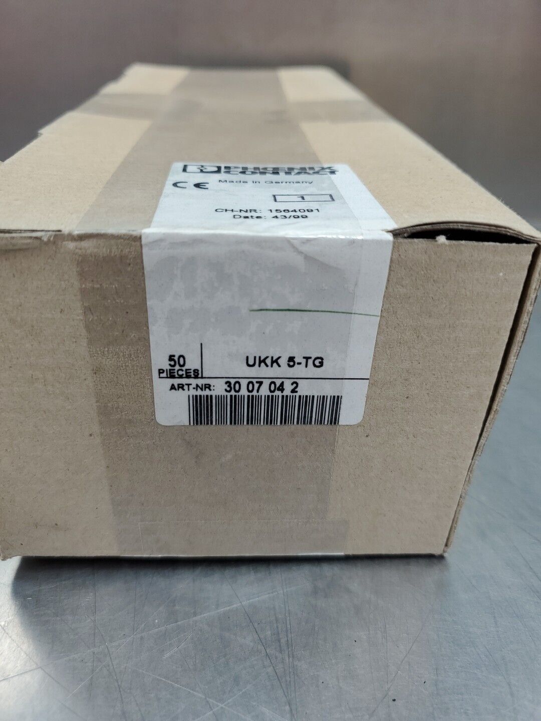 Phoenix Contact Typ UKK5-TG Disconnect Terminal Block, Lot of 50. 4B-38