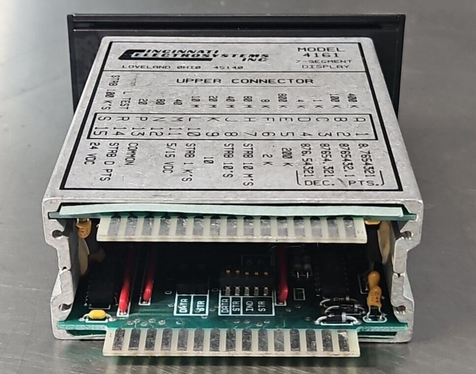 Cincinnati Electrosystems 4161 Displays Model Number (BIN414)