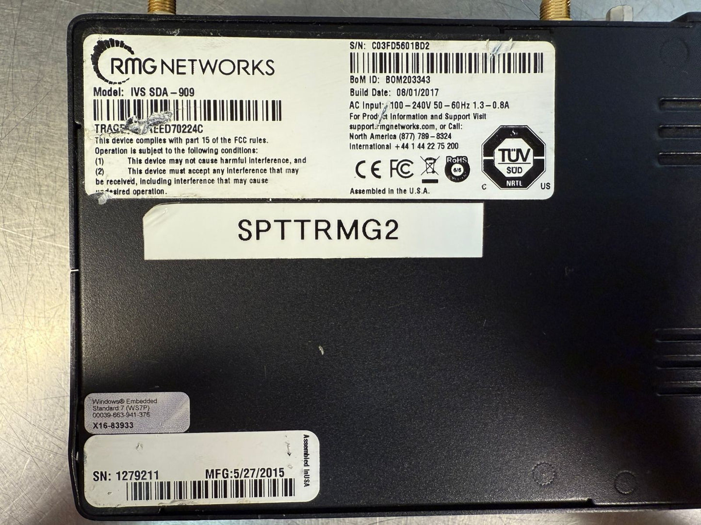 Rmg Ivs SDA-909 Digital Signage Media Player (6.2.2)