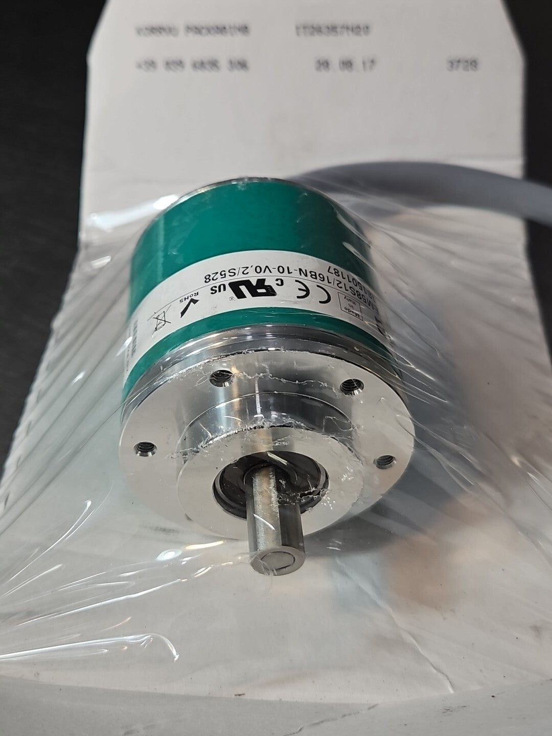 Lika EM58S12/16BN-10-V0,2/S528 Compact optical multiturn encoder (BIN355)