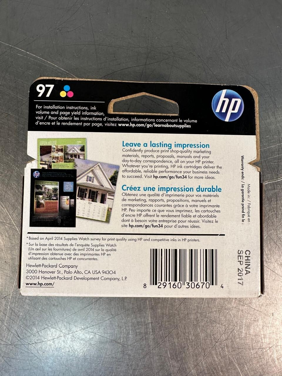 Hp 97 C9363WN Original Ink Cartridge Tri Color Hp 97 C9363WN (5.3.3)