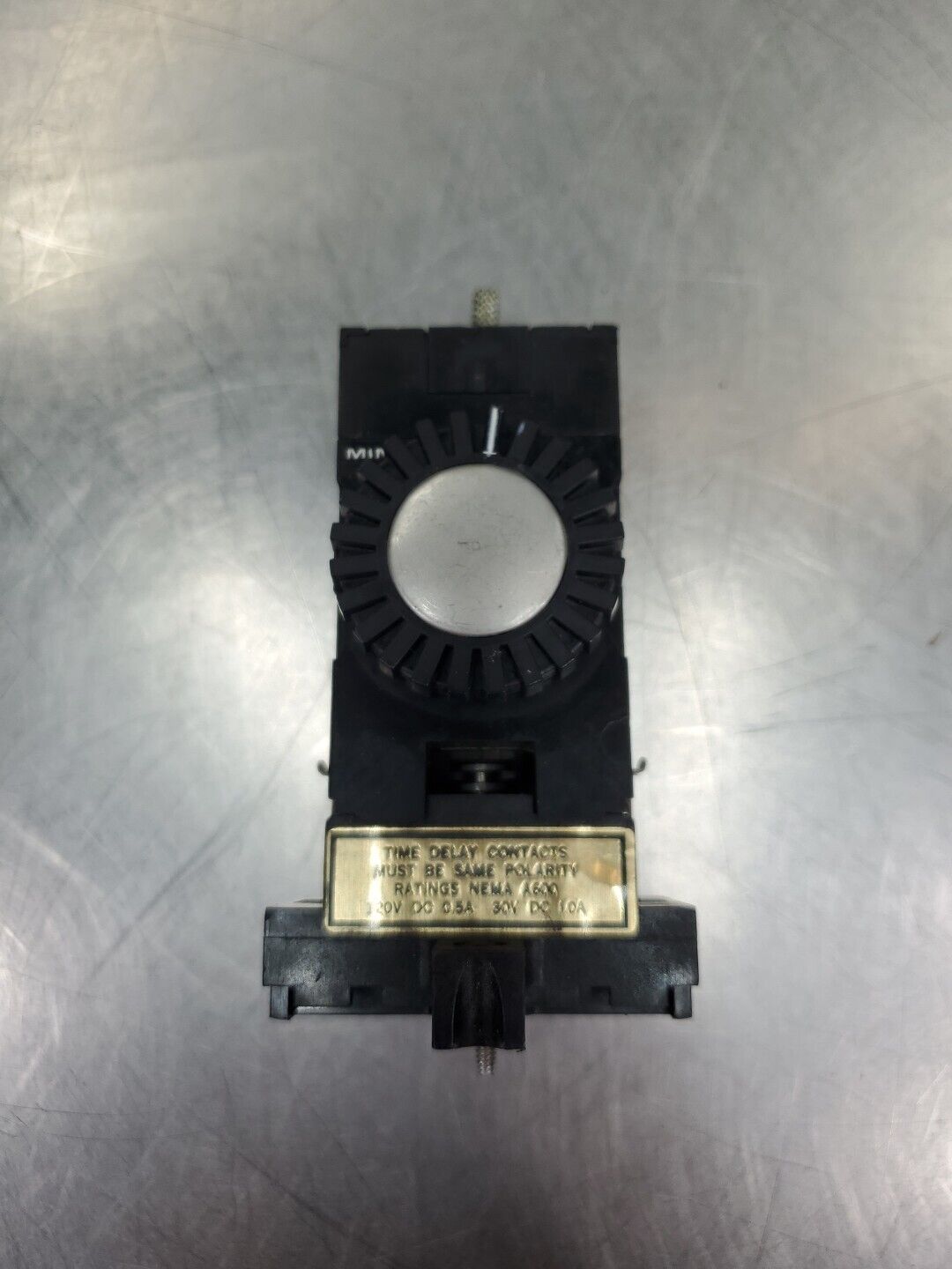 GE CR122BX1A Ser A Pneumatic Timer, 2-60 Sec. 4D-31