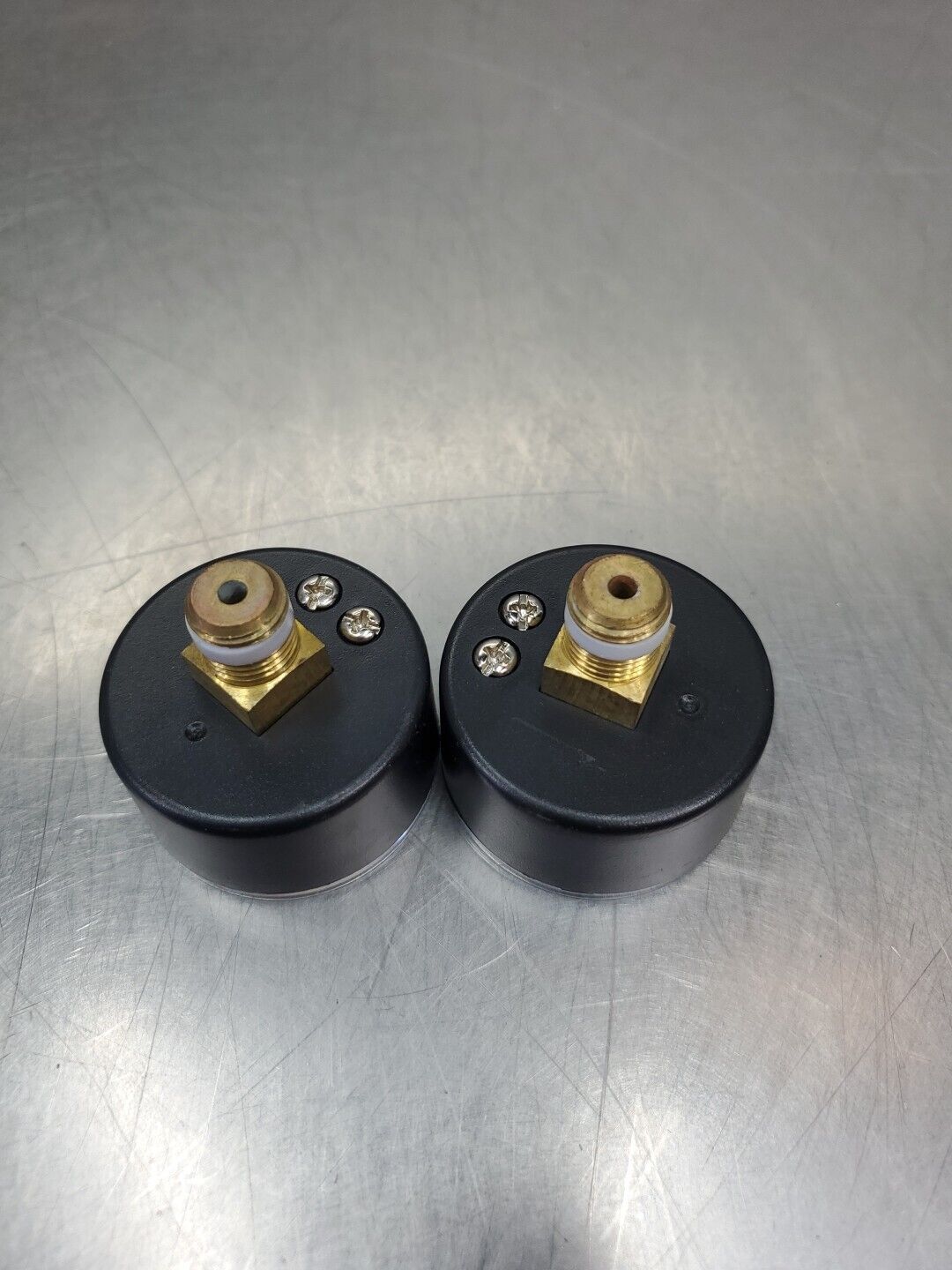 Air Pressure/Hydraulic Gauge, 200 PSI 2" Face, Back Mount 1/2 NPT. 6E-7