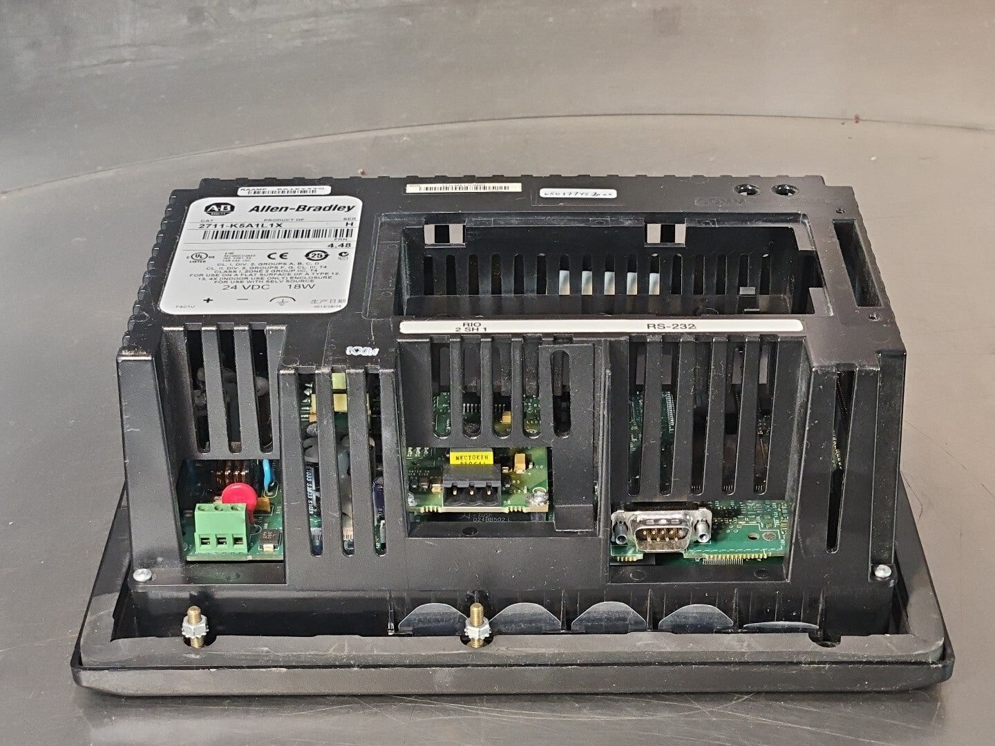 Allen Bradley 2711-K5A1L1X Ser H PanelView 550 (BIN632)