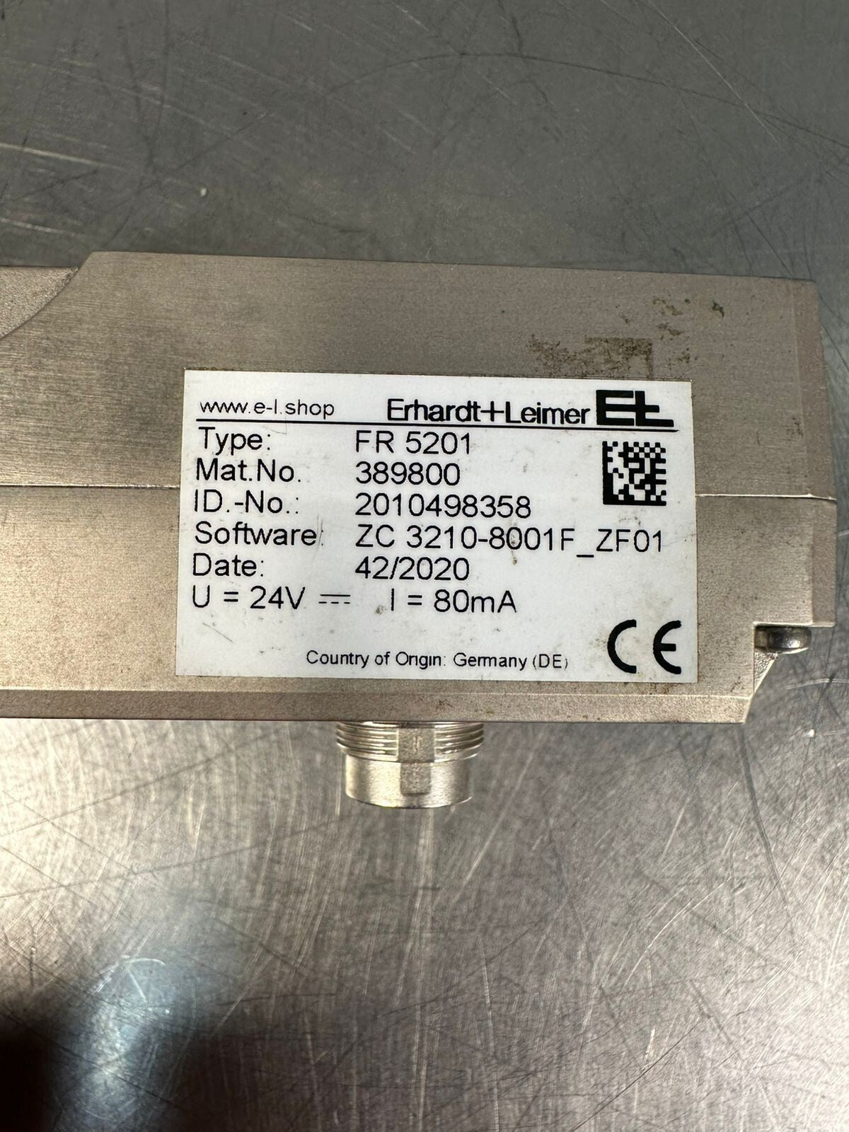 Erhardt+Leimer FR 5201 2010498358 U=24V I=80mA (5.4.2)