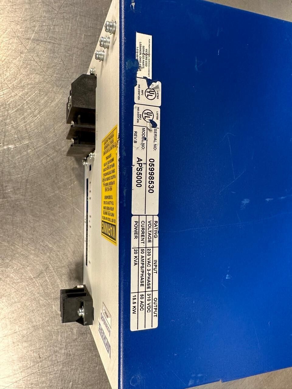 Vickers Acramatic Ps, Vickers Aps 5000/ 230 VAC 3 Phase 20Kva (1E-02)