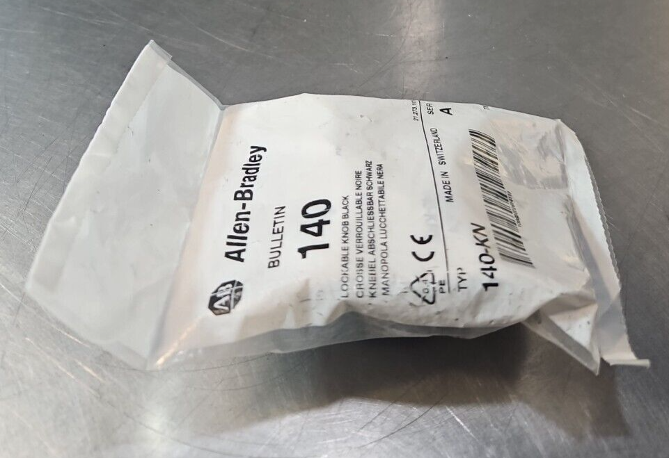 ALLEN BRADLEY 140-KN /A Lockable Knob Black loc4D3