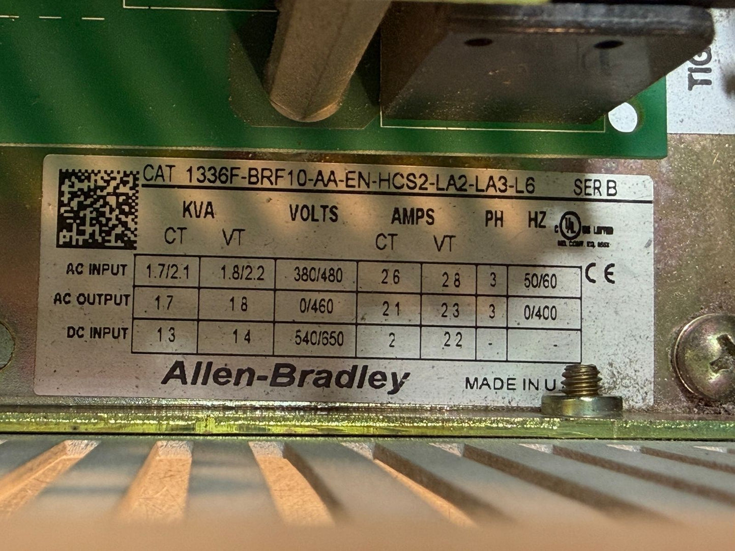 Ab 1336F-BRF10-AA-EN-HCS2 /B / 1336F-BRF10-AA-EN-HCS2-LA2-LA3-L6 (2.6.3)
