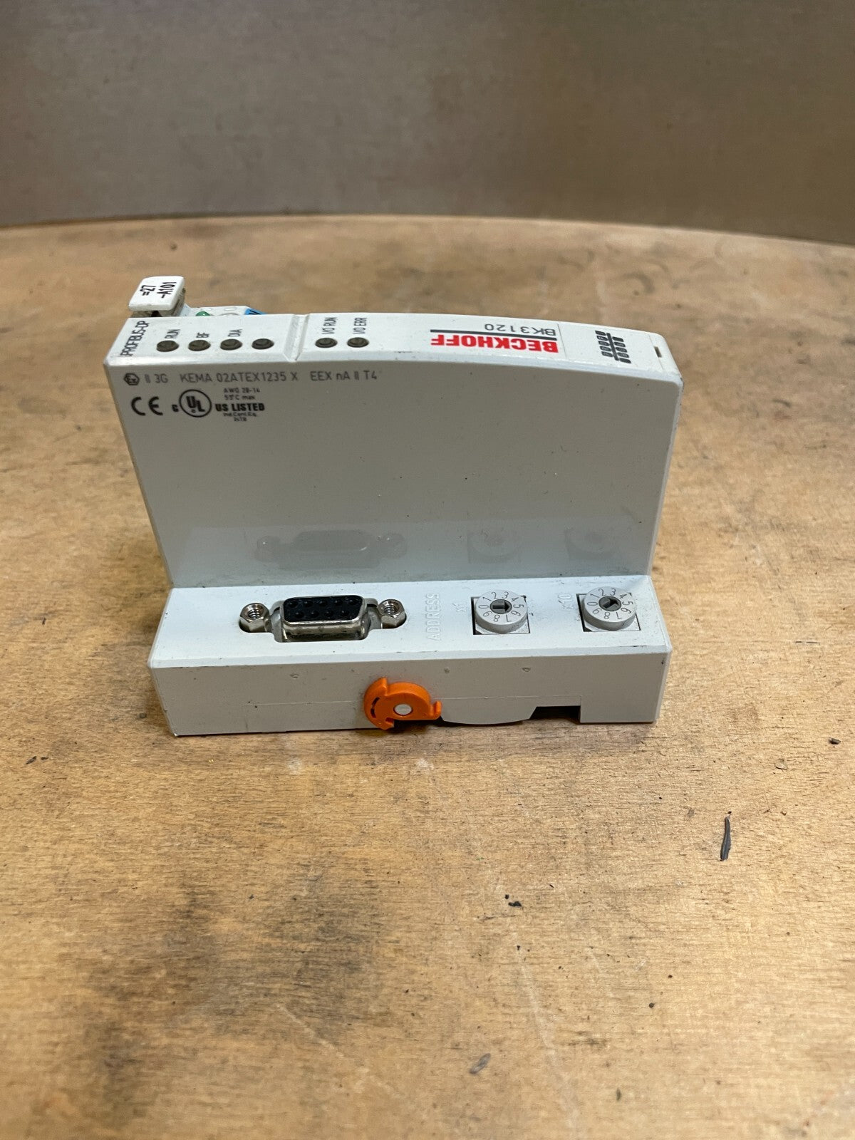 Beckhoff BK3120 White 24 V DC Eco.plus ProfiBus Bus Coupler version(BIN 4.4.4)