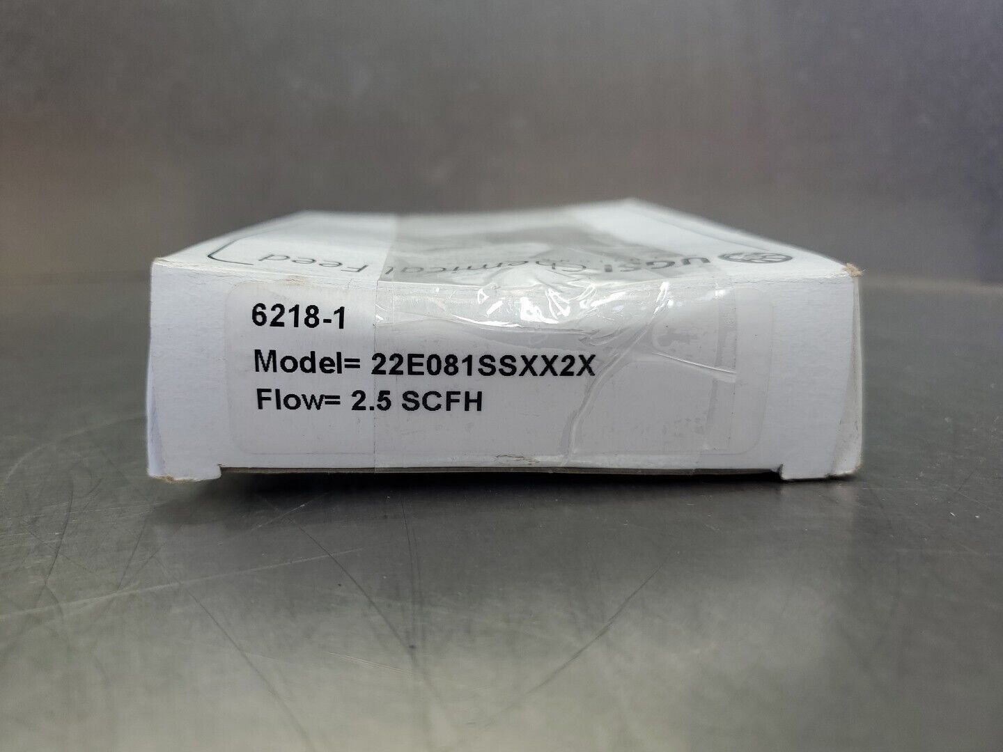 UGSI Chemical Feed 22E081SSXX2X Purge Meter, 2.5 SCFH. 6D-5