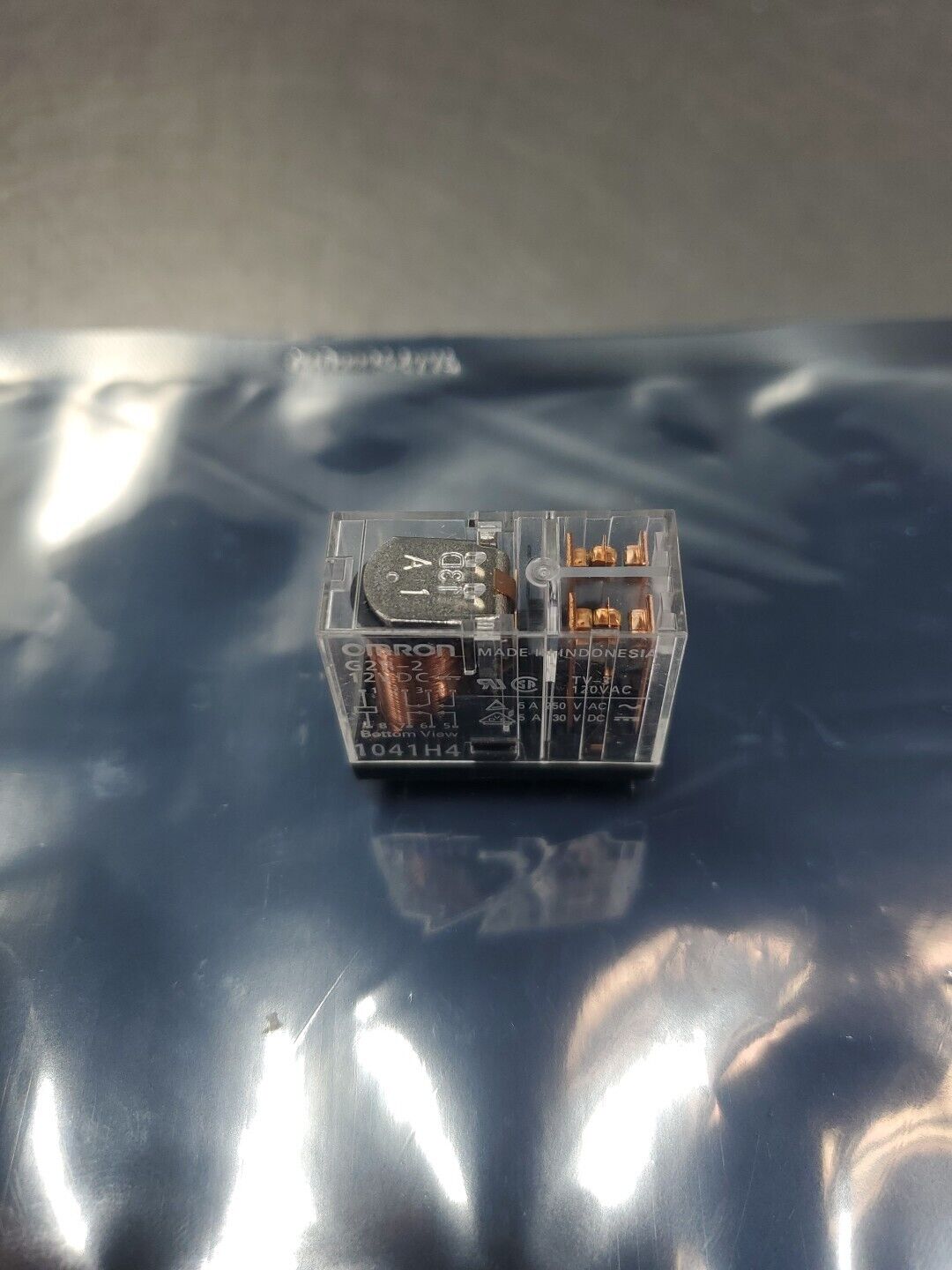 OMRON G2R-2 Power Relay, 12VDC 5A. 4E-35