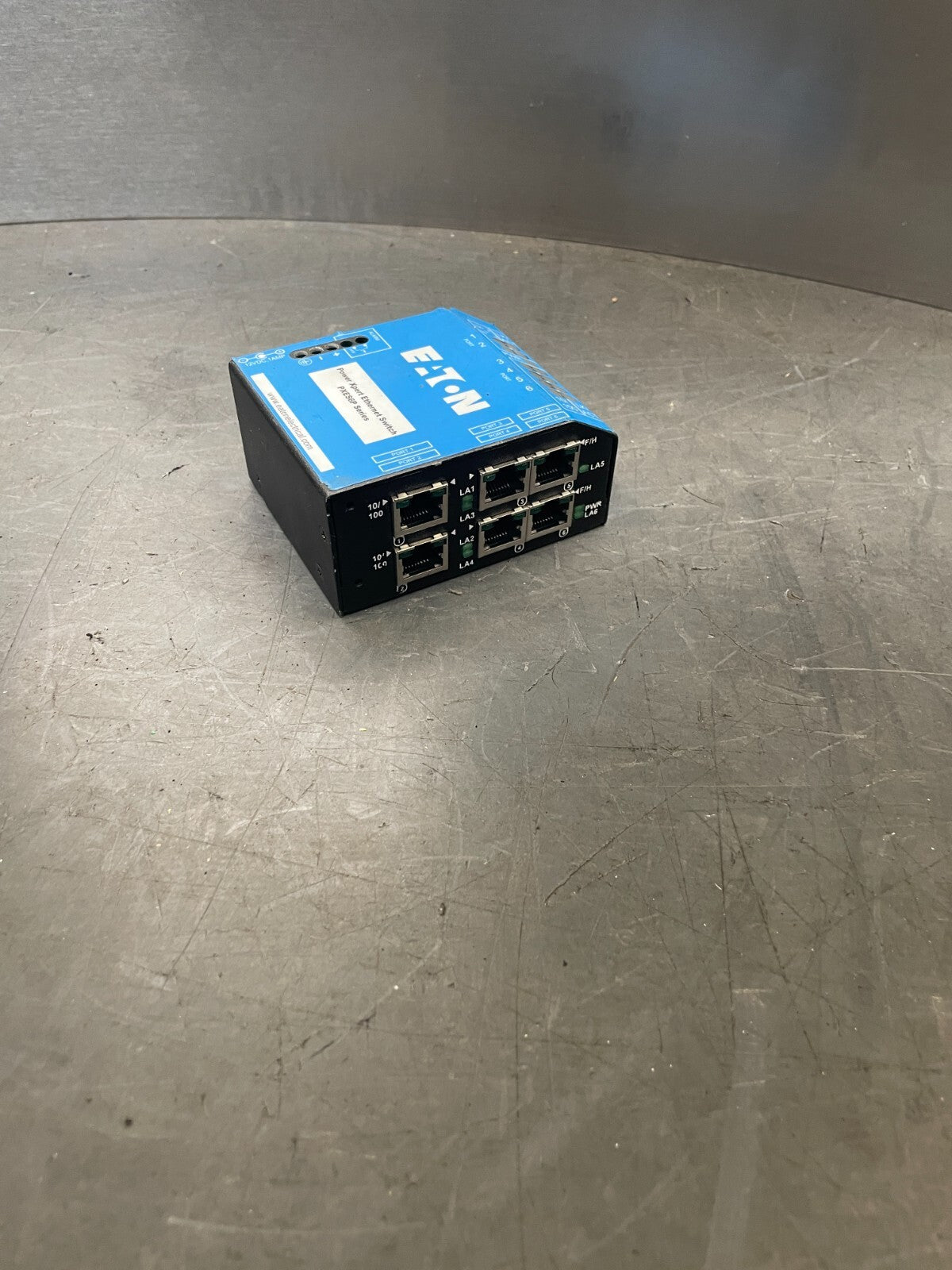 Eaton Cutler-Hammer PXES6P24V Black 6 Port Power Xpert Ethernet Switch