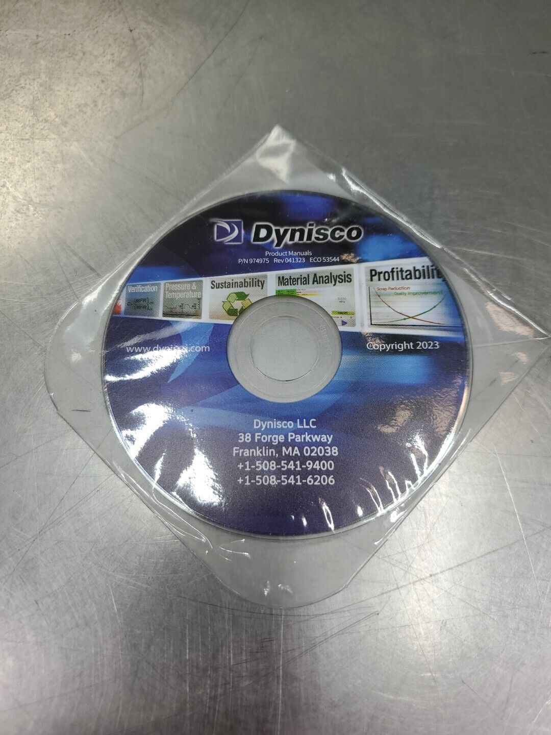 Dynisco 974975 Instrumentaion Product Manuals, Revisions 012023/041323. 5D-33