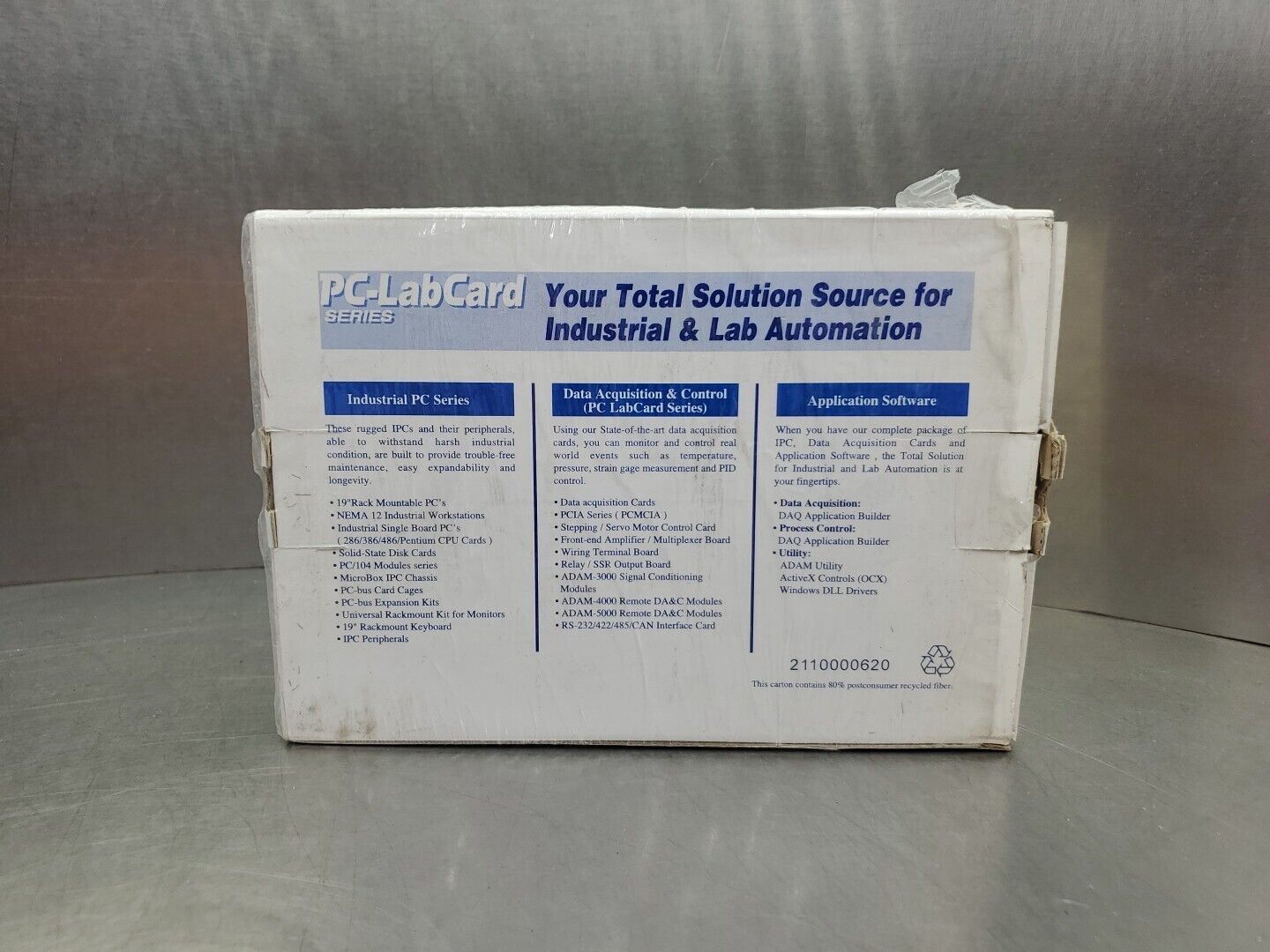 Advantech PC-LabCard PCL-743S 2-Port RS-422/485 Comm. Card Surge Prot. 3C-14