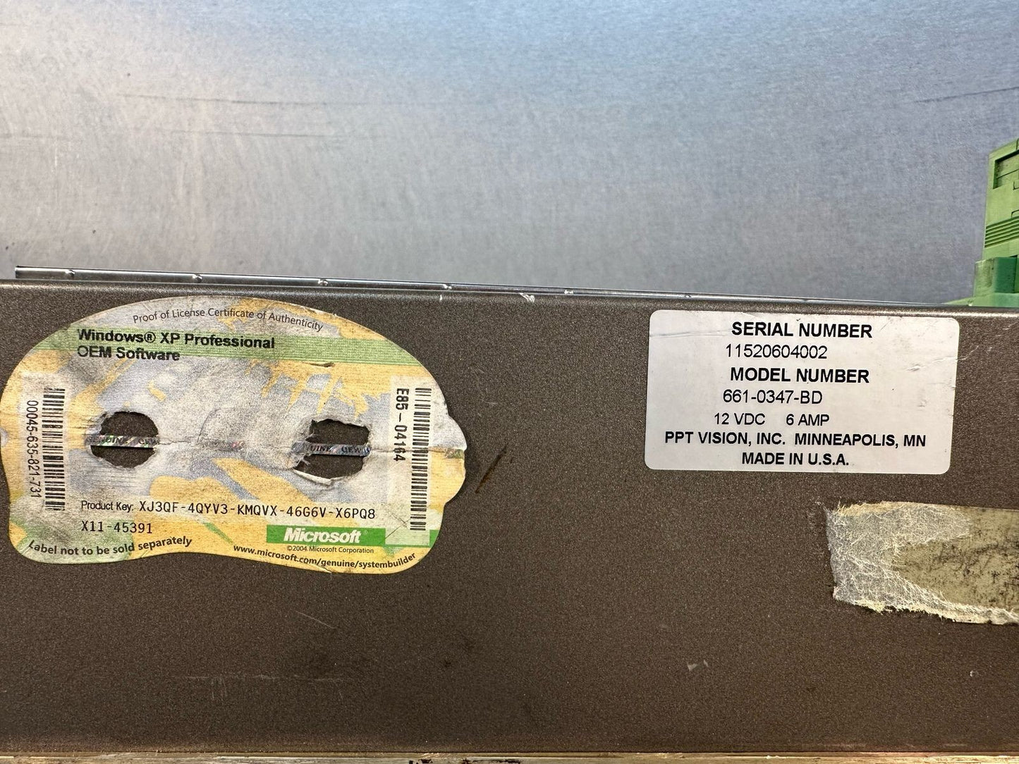 Ppt Vision 661-0347-BD 12VDC 6AMP (5.4.1)