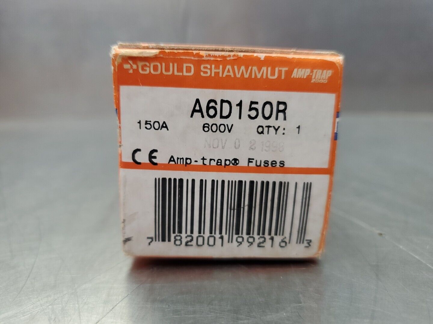 Gould Shawmut A6D150R Amp-Trap Fuse, 150A 600V. 4B-39