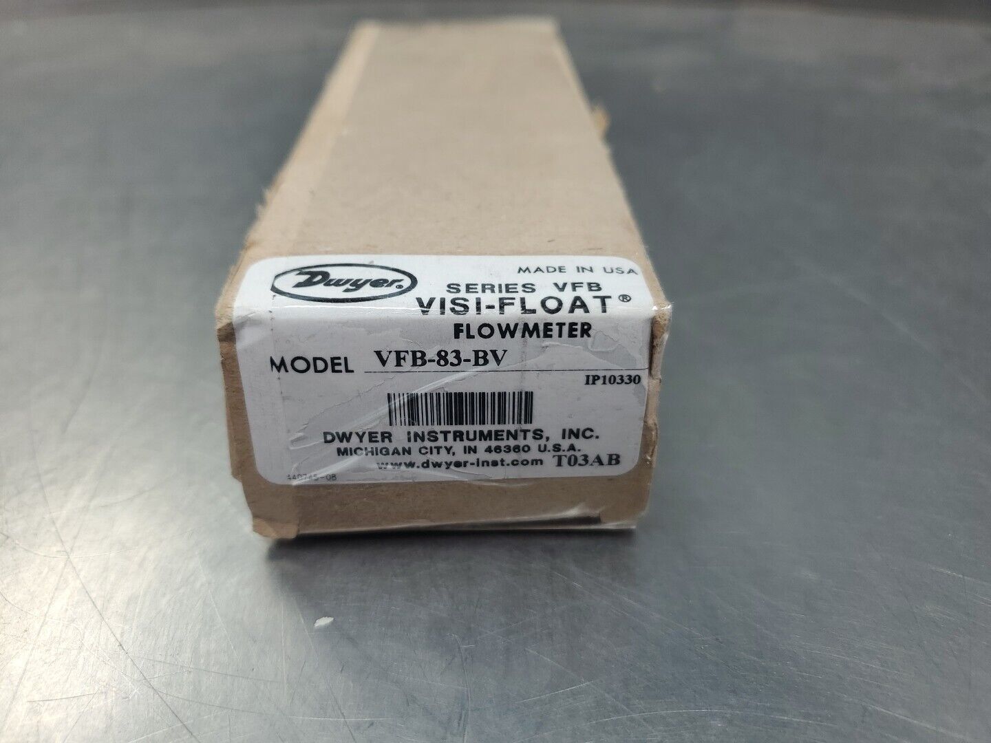 DWYER VFB-83-BV VISI-FLOAT Flowmeter. 5E-13