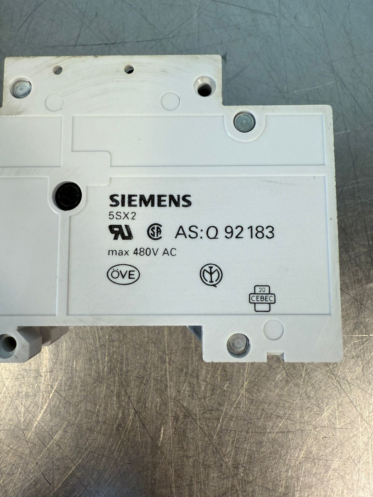 Siemens 5SX22 C3 Circuit Breaker 2 Pole 5SX2 (3.2.4)