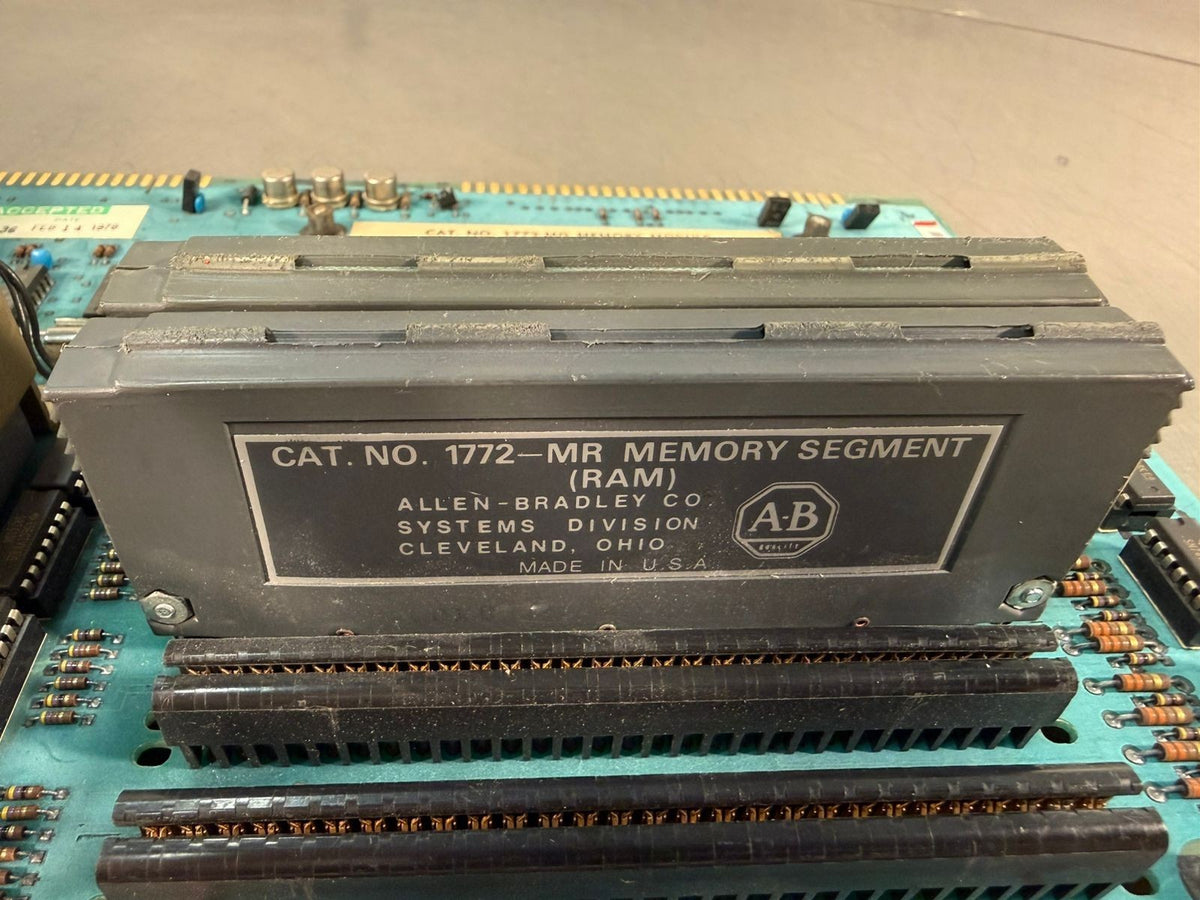 Allen Bradley 1772-MG Memory Mod. W/ 1772-MR Memory Segment (6.3.3)