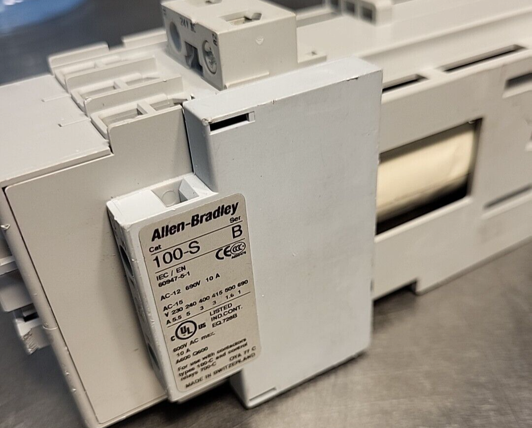 Allen-Bradley 100-C30Z*00 60947-5-1 Safety Contactor 100-S (BIN4.5.4)