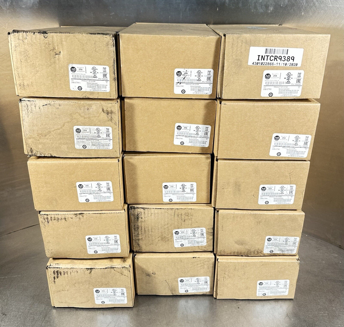 REFURBISHED 25B Allen Bradley Powerflex 525 Control Module - (BIN-1.4.4/5)