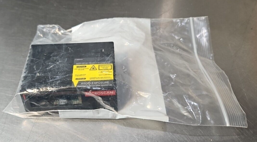 Microscan 820 FIS-0820-0001G Laser Barcode Reader loc5E5(2)