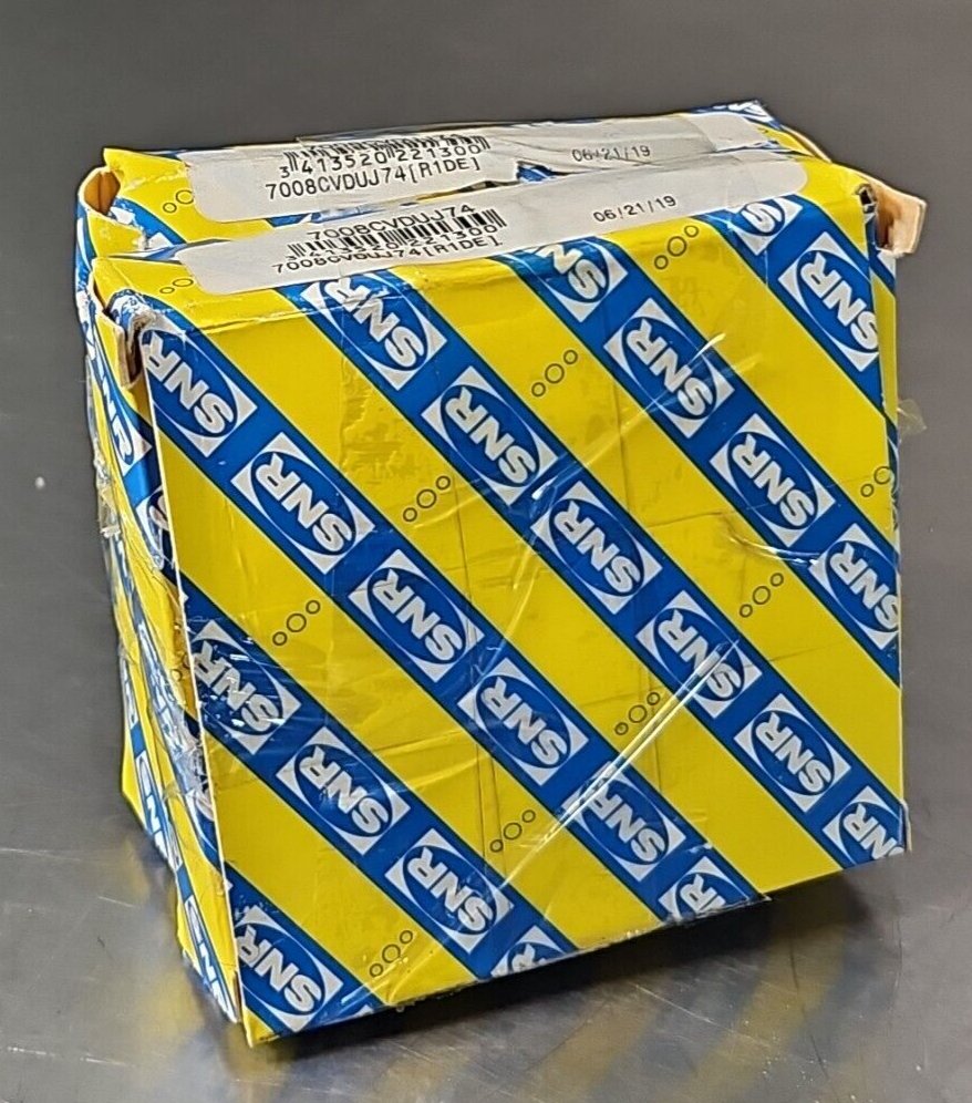 SNR 7008CVDUJ74 Precision Angular Contact Spindle Ball Bearing (BIN423)