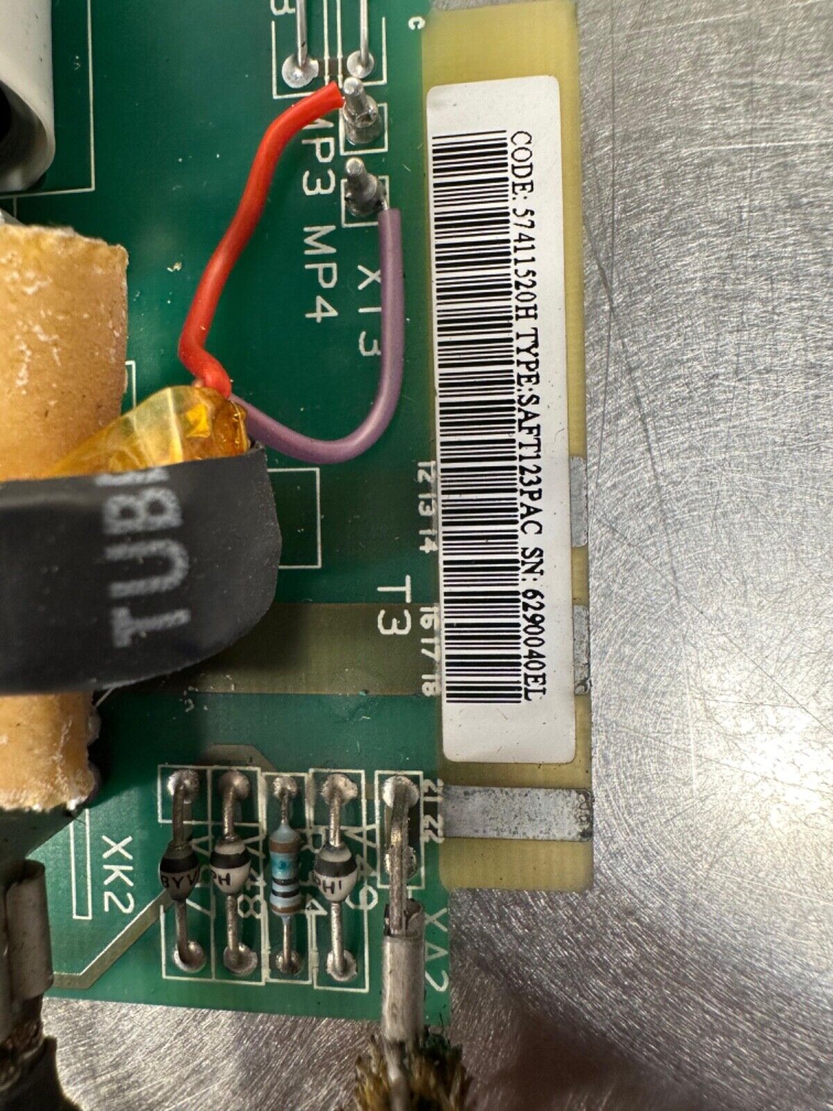 Abb Saft-123-Pac-57411520 Board / Saft-123-Pac-57411520 (3D-33)