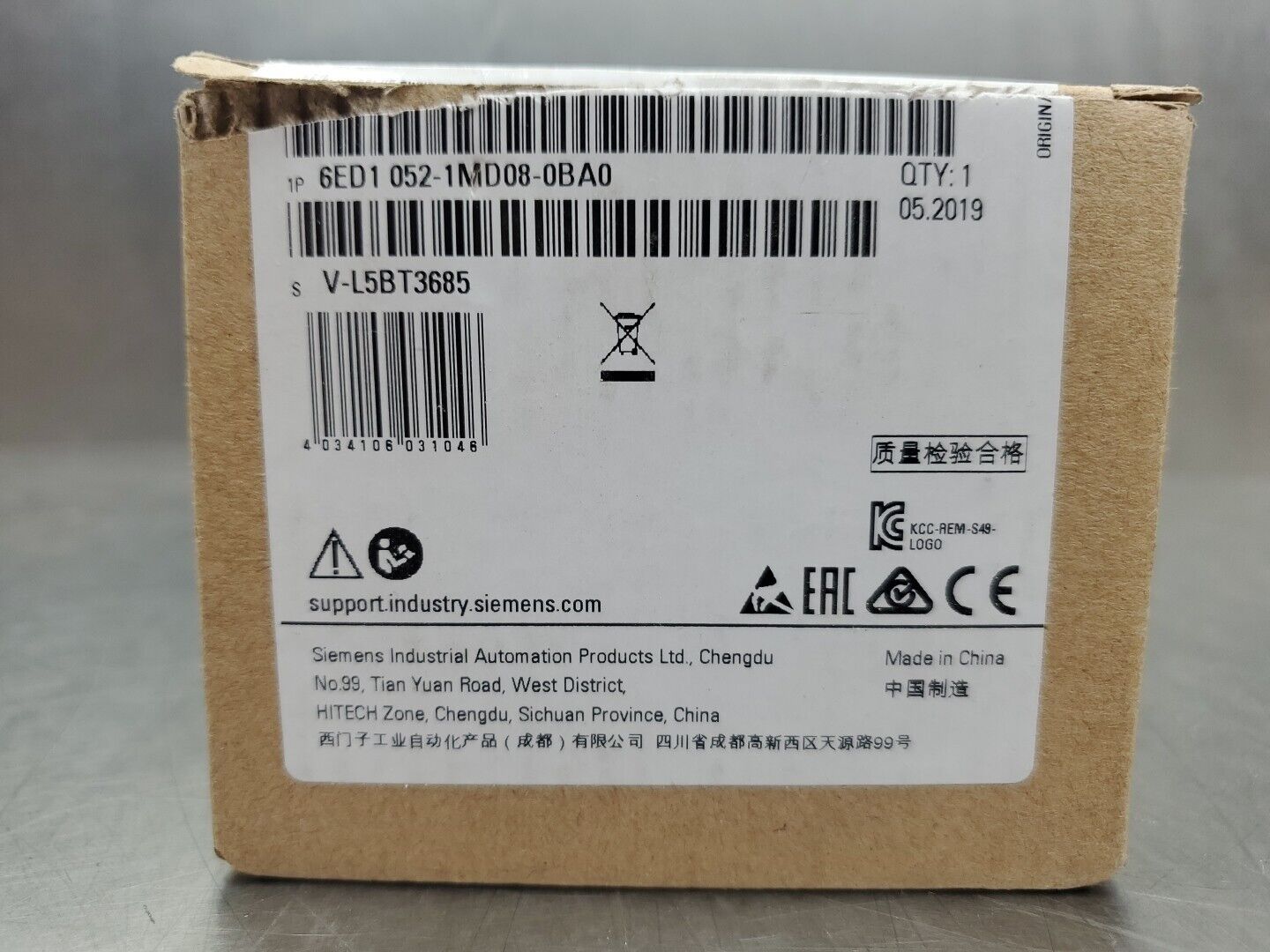 Siemens 6ED1 062-1MD08-0BA0 Logic Module. 3C-22