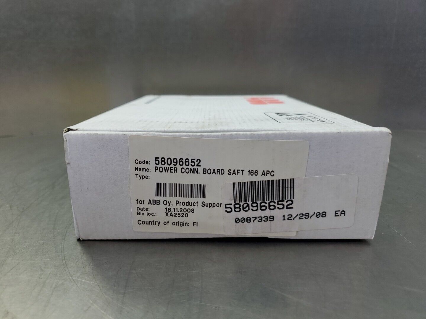 ABB SAFT 166 APC Power Conn. Board, (58096652) 3A