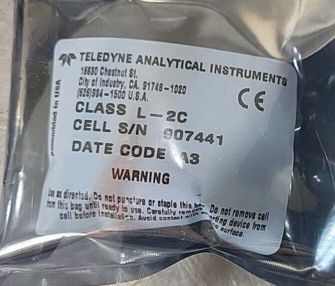 TELEDYNE  CLASS L-2C  Analitical Instru.  Oxygen Sensor                   Loc6E8