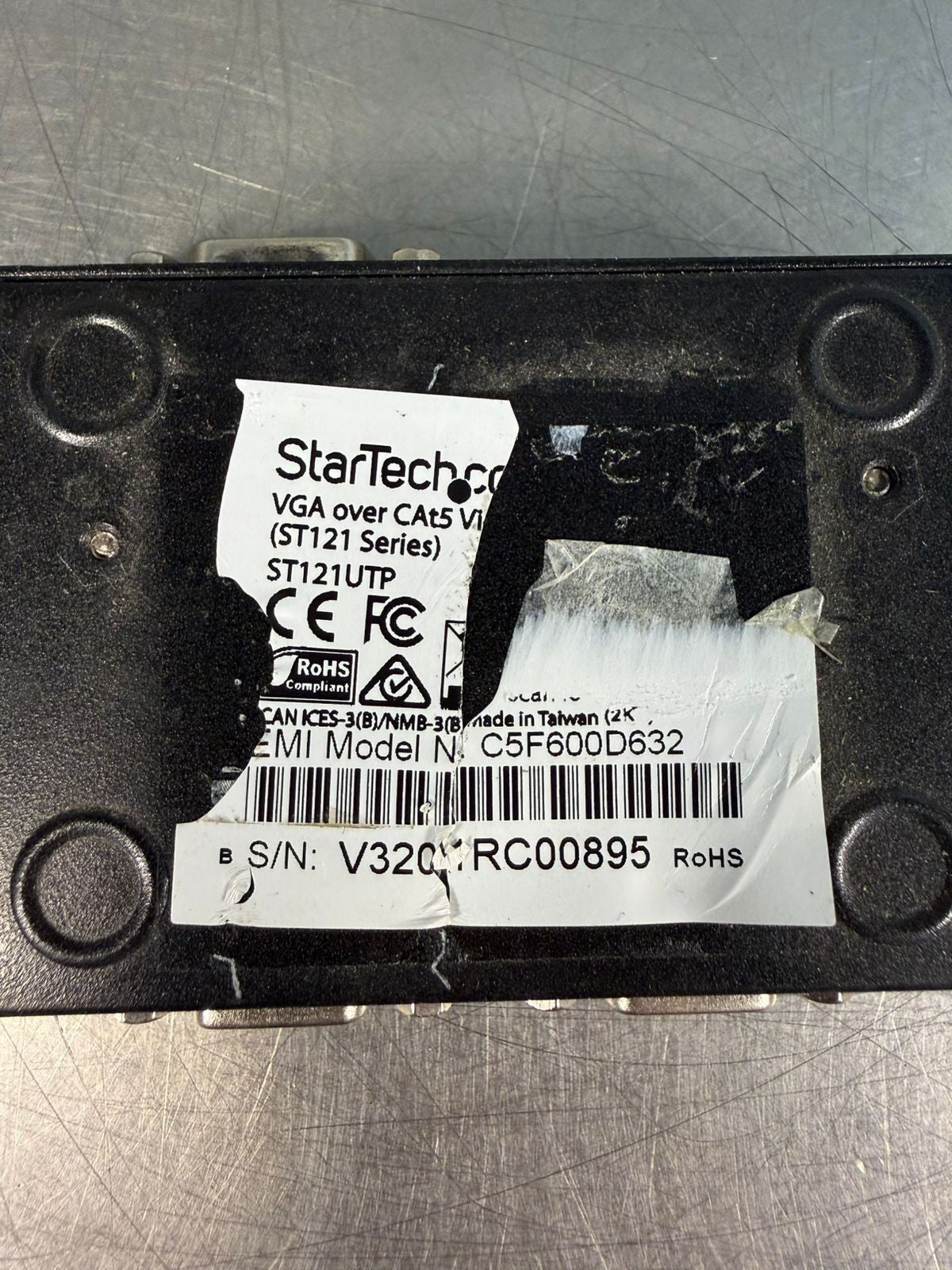 Startech C5F600D632 2 Port Vga Video Extender Local (4.1.3)