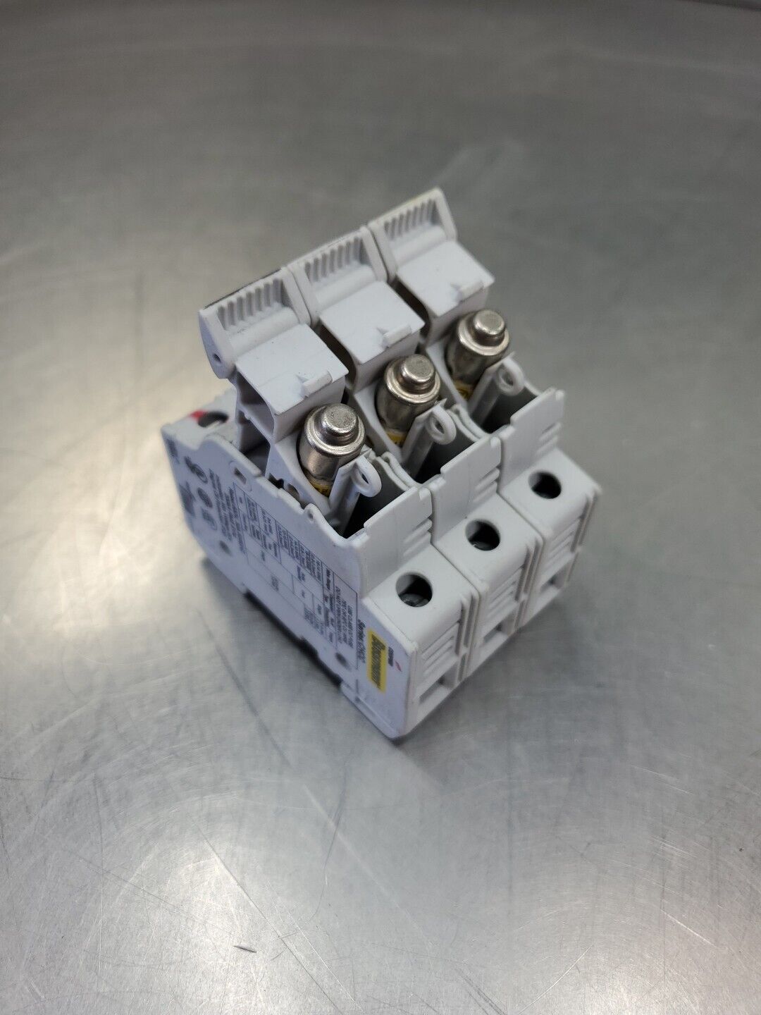 Cooper Bussmann CHCC (W20) 600V 30A 3-Pole Fuse Holder w/Fuses. 4B-35