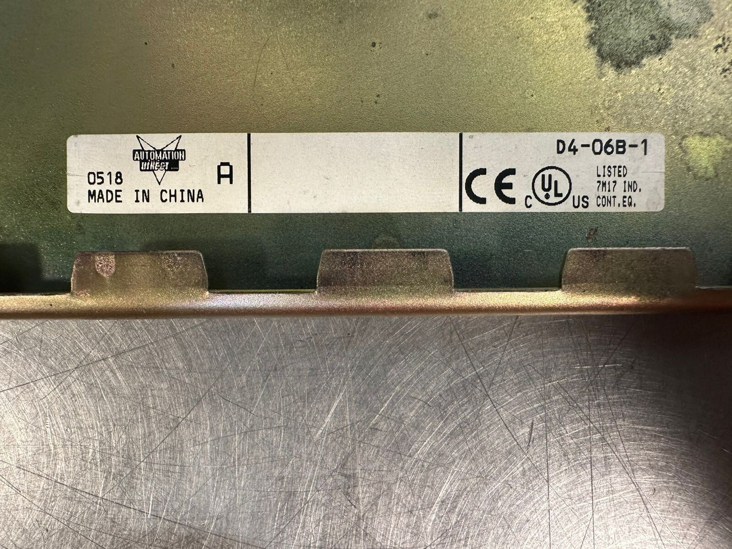 Automation Direct D4-06B-1 6-Slot Base (2.3.1)