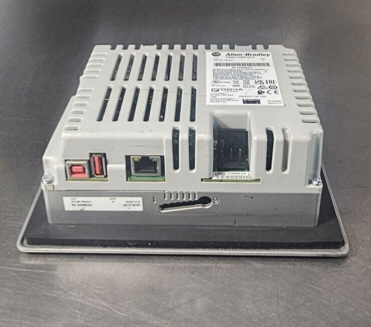Allen Bradley 2713P-T6CD1 Ser A Panel View 5310 Operator Interface (BIN741)