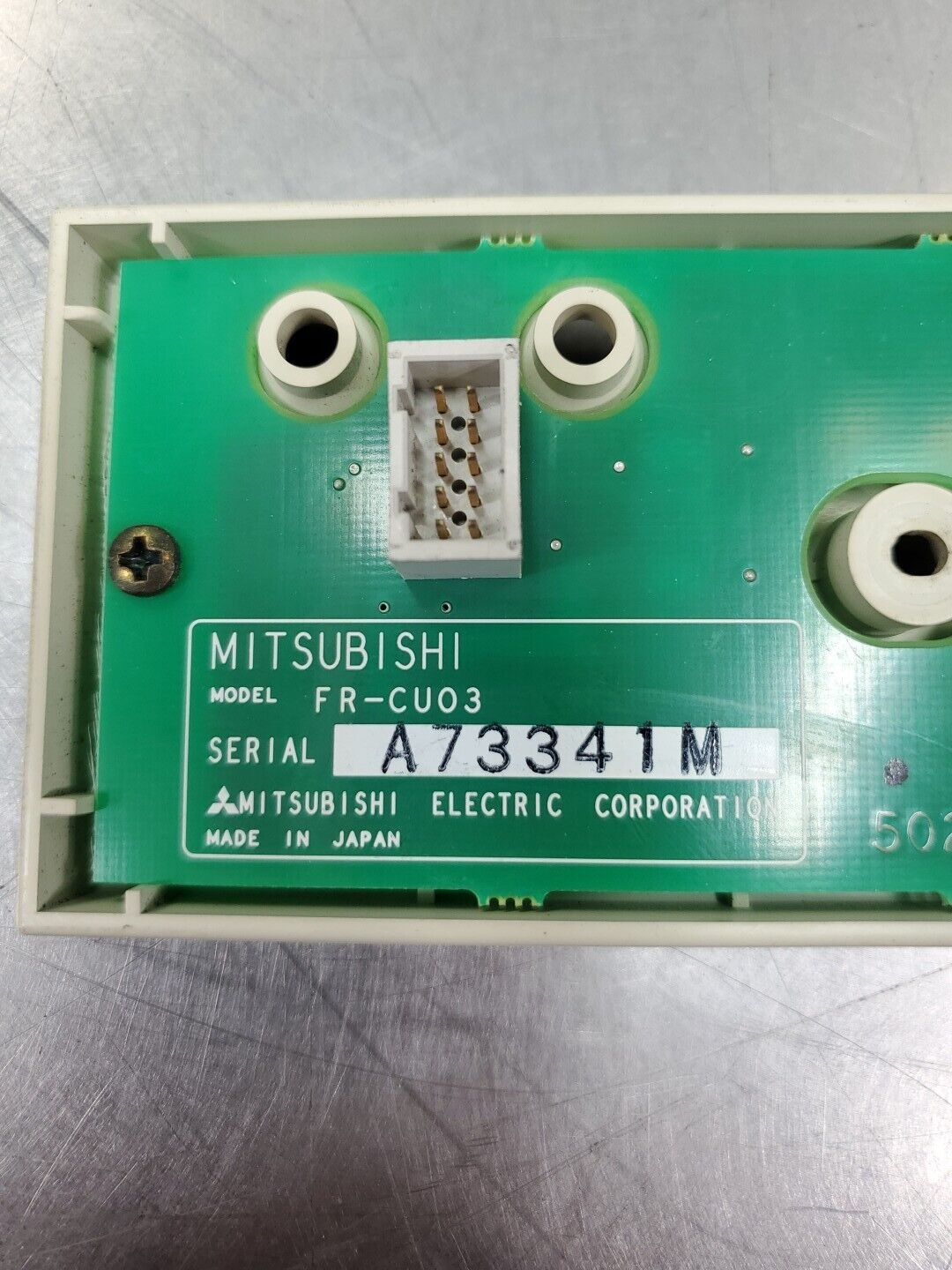 MITSUBISHI FR-CU03 PLC PROGRAMMER MODULE. 3E-16