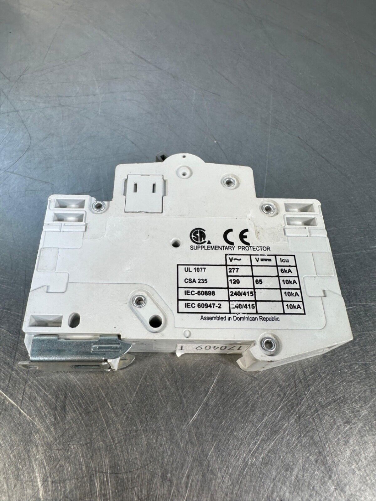 Cutler Hammer C2 WMS1C02 Circuit Breaker 1 POLE 240V (4C-41)