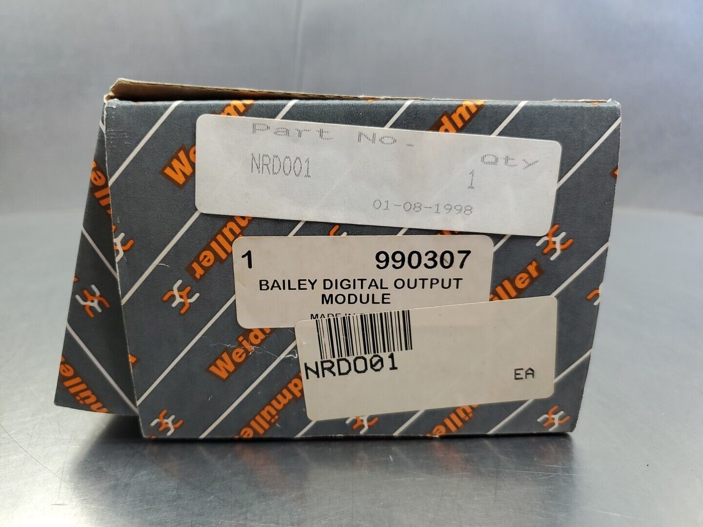 Weidmüller/Bailey NRDO01 Digital Output Module. 3C-12