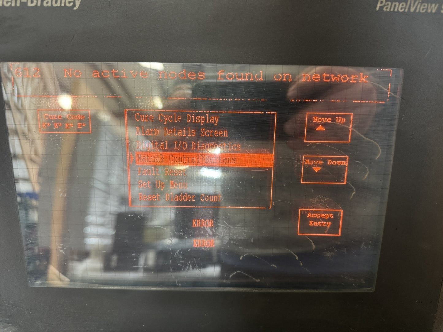 Allen-Bradley Panelview 900 MISSING BACK (bin2.4.1)